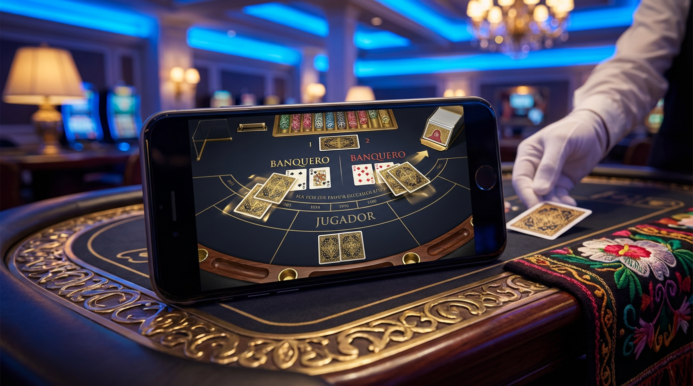 Bacará móvil México - Baccarat en tu celular