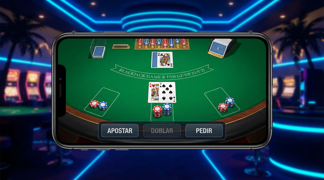Blackjack móvil México - 21 en tu celular